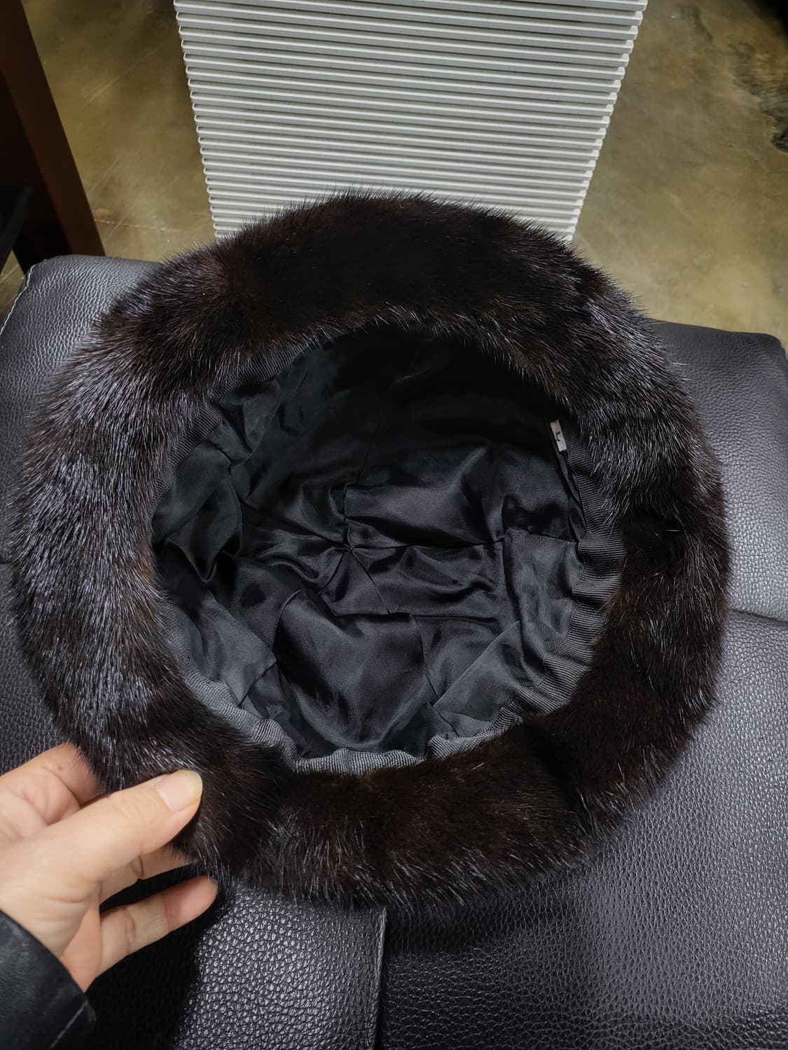 통밍크 모자 상품이미지4