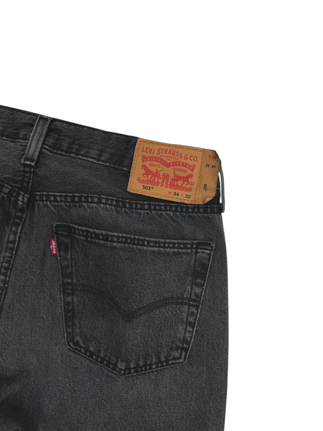 리바이스 501 블랙데님 (34)  상품이미지6