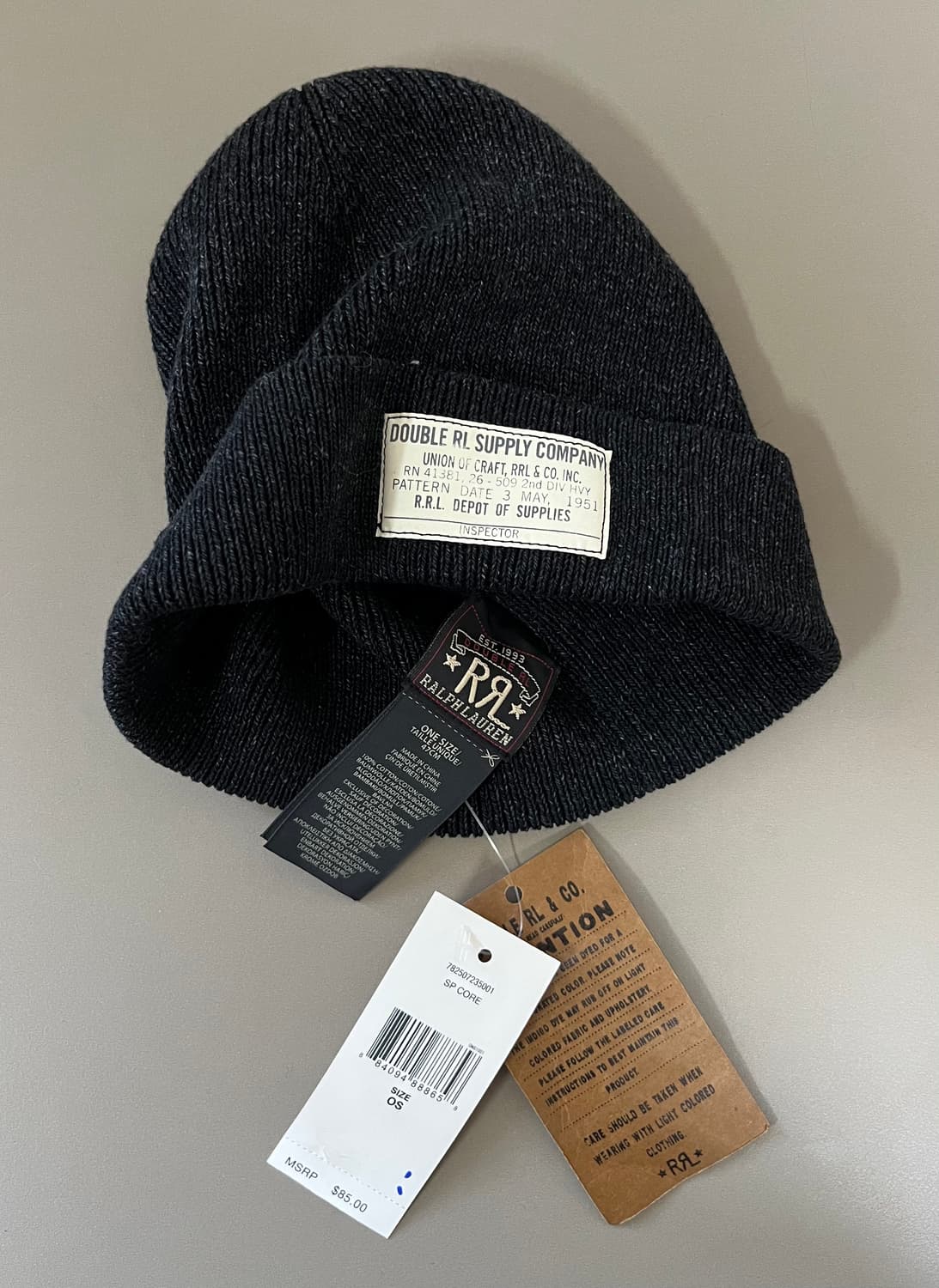 RRL 워치 캡 상품이미지1