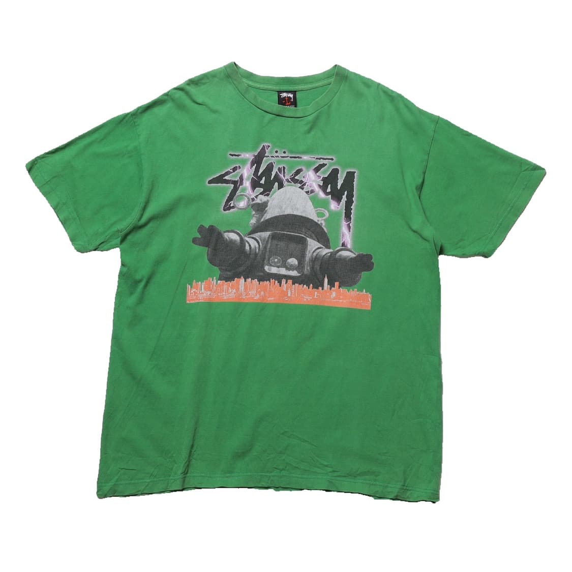 STUSSY 90's S2C-FI 하프 티셔츠  상품이미지1