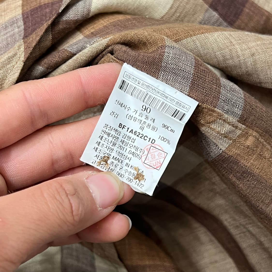 [우먼90-95] 빈폴 린넨셔츠 상품이미지4