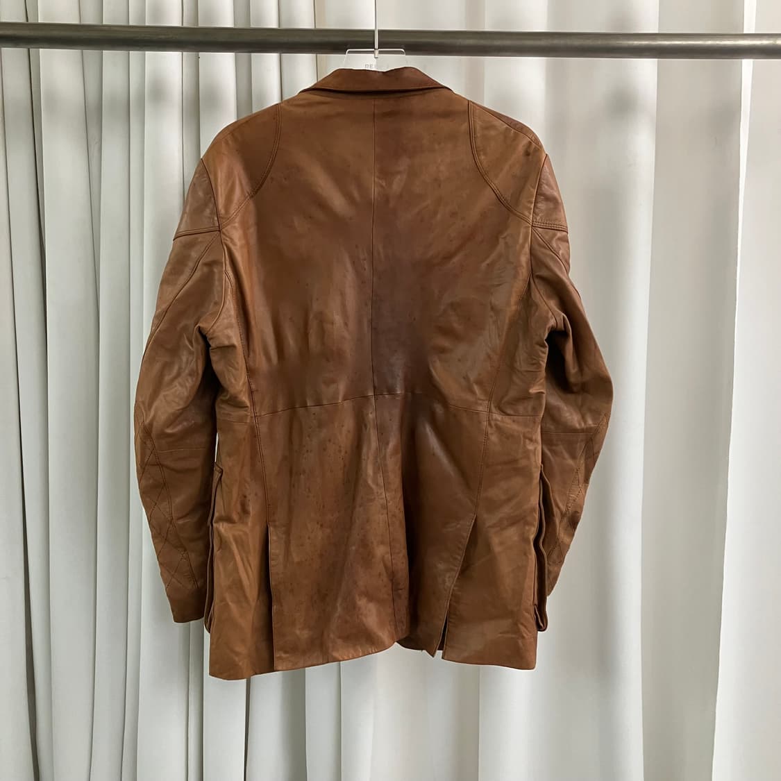 D'URBAN 브라운 양가죽 자켓 L 상품이미지2