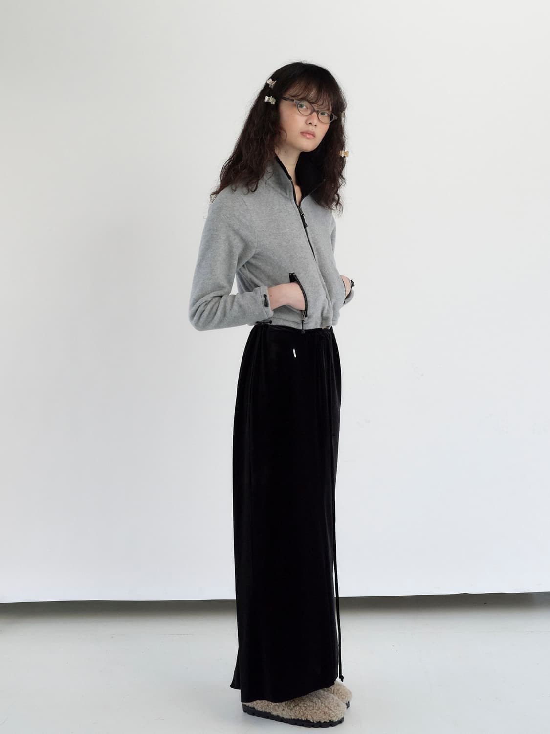 캐롤쇼페 벨벳스커트 velvet drift skirt 상품이미지2