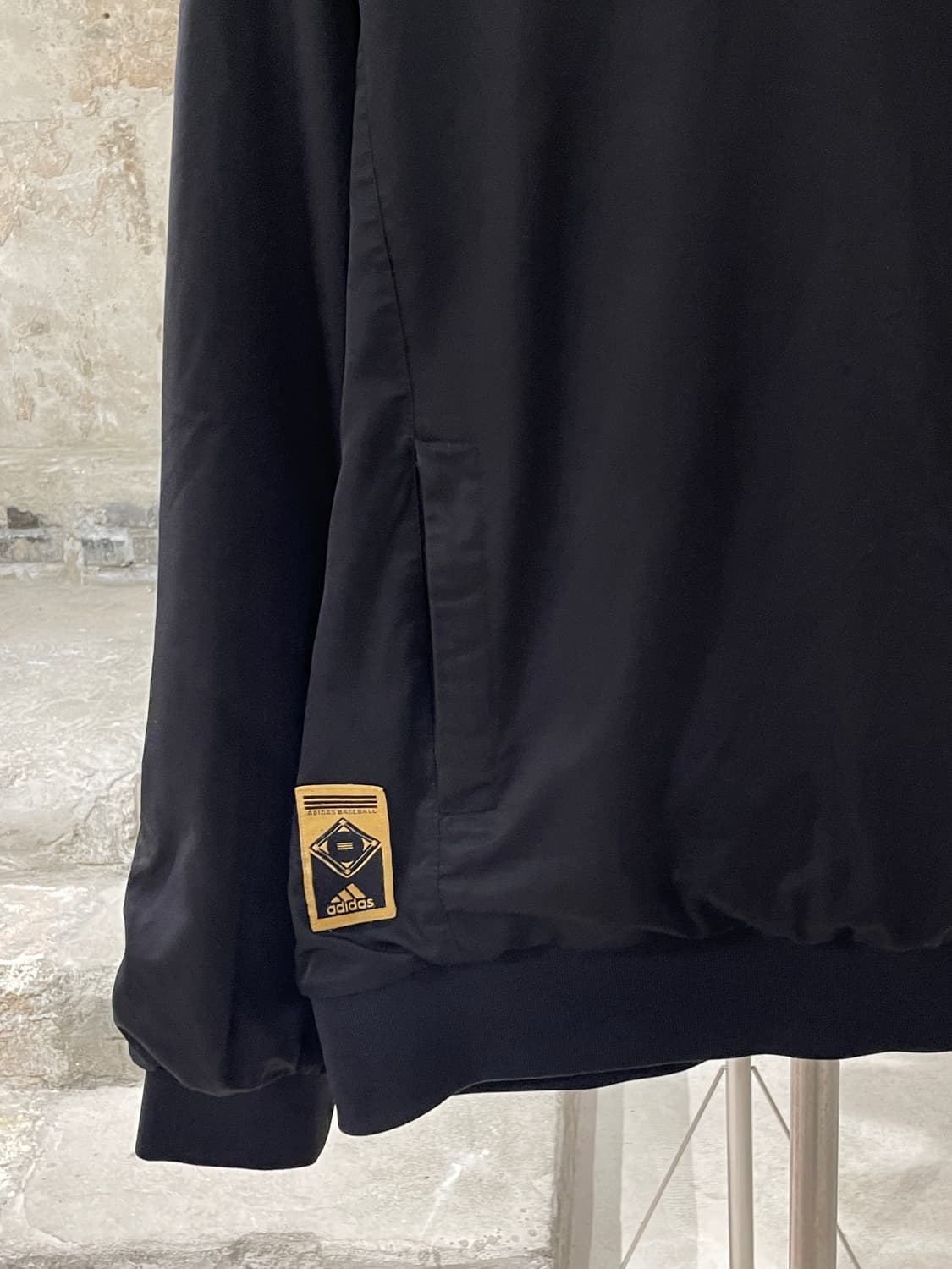 아디다스 07F/W 블랙 베이스볼 V넥 웜업 상품이미지4