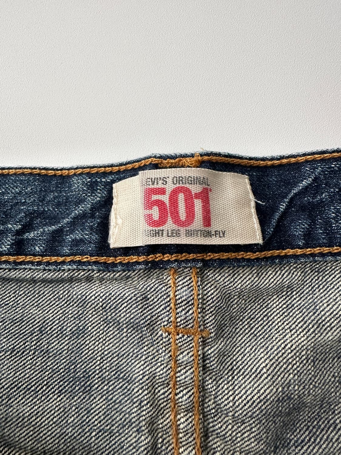 00‘s levi’s 501 denim pants 34x33 상품이미지3