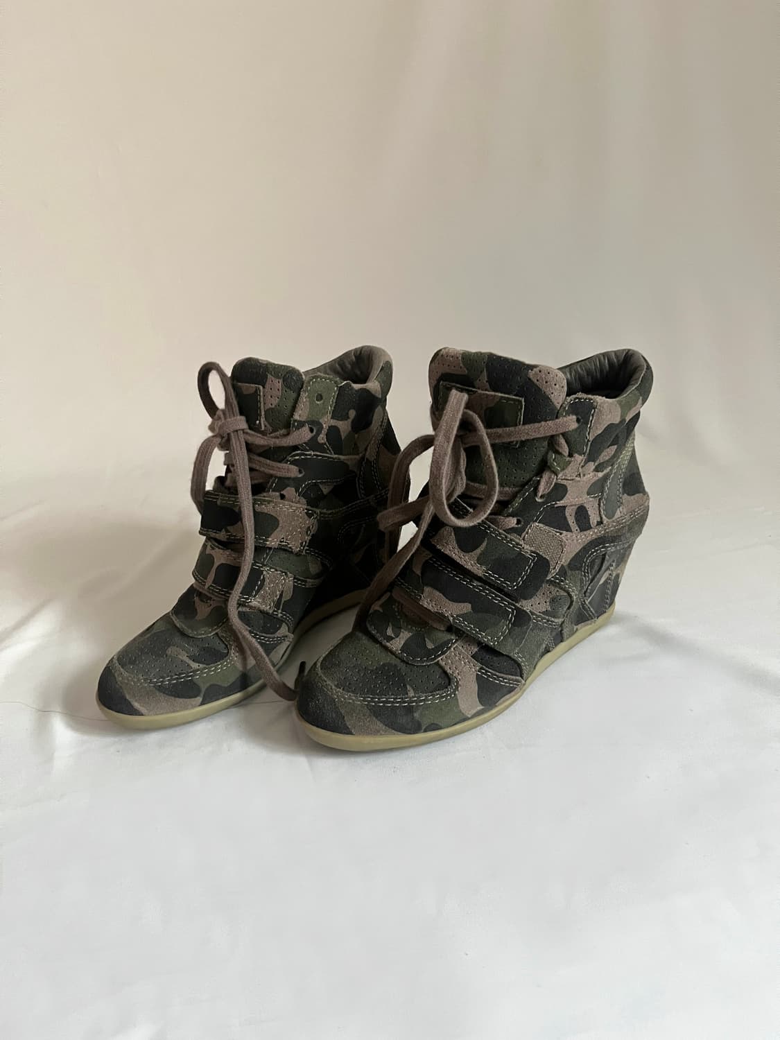 Ash 00s 카모 웨지힐 하이탑 상품이미지2
