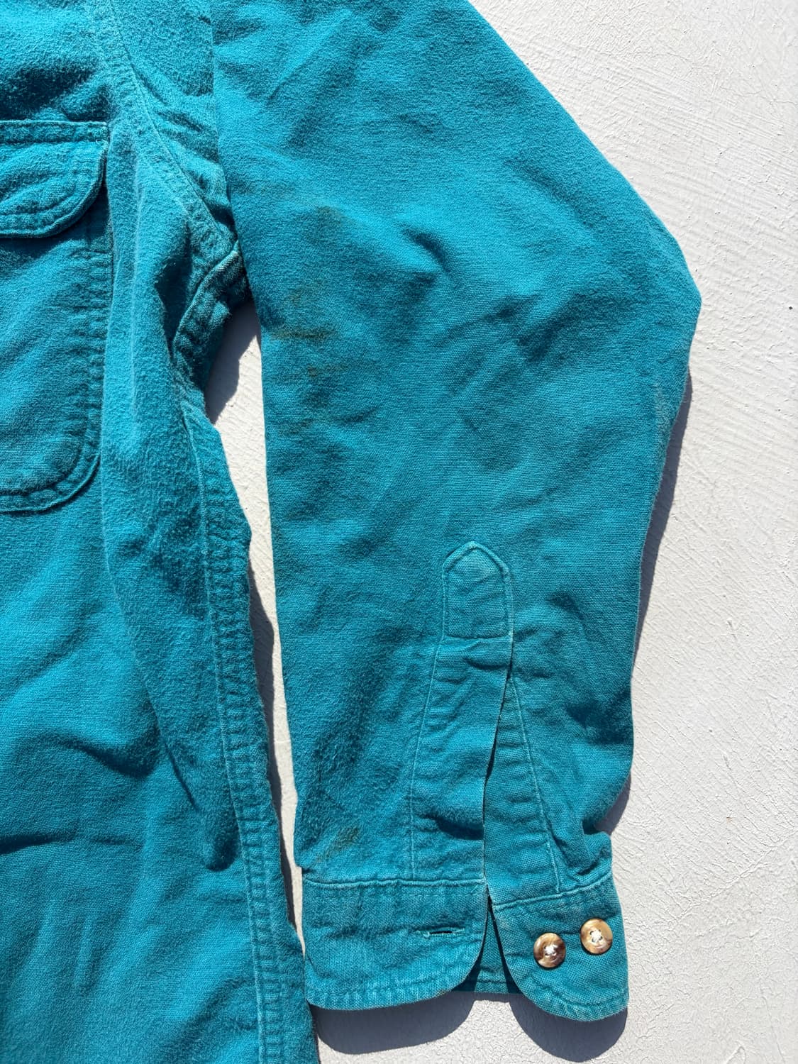 빈티지 파이브브라더 컷오프 프란넬 셔츠 상품이미지4