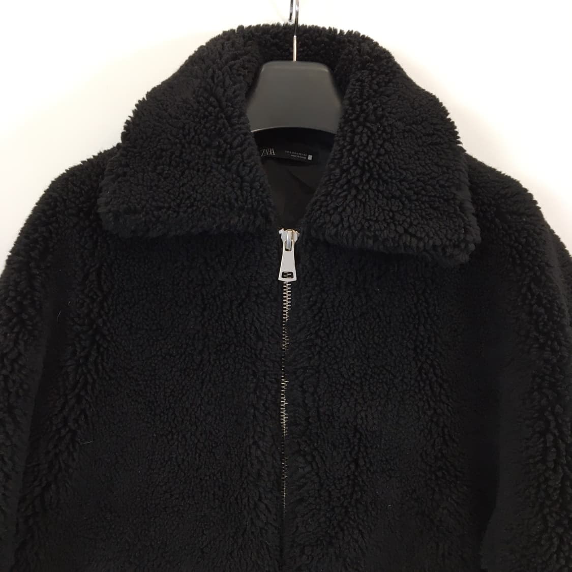 자라 에코 시어링 쇼트점퍼 L 상품이미지2