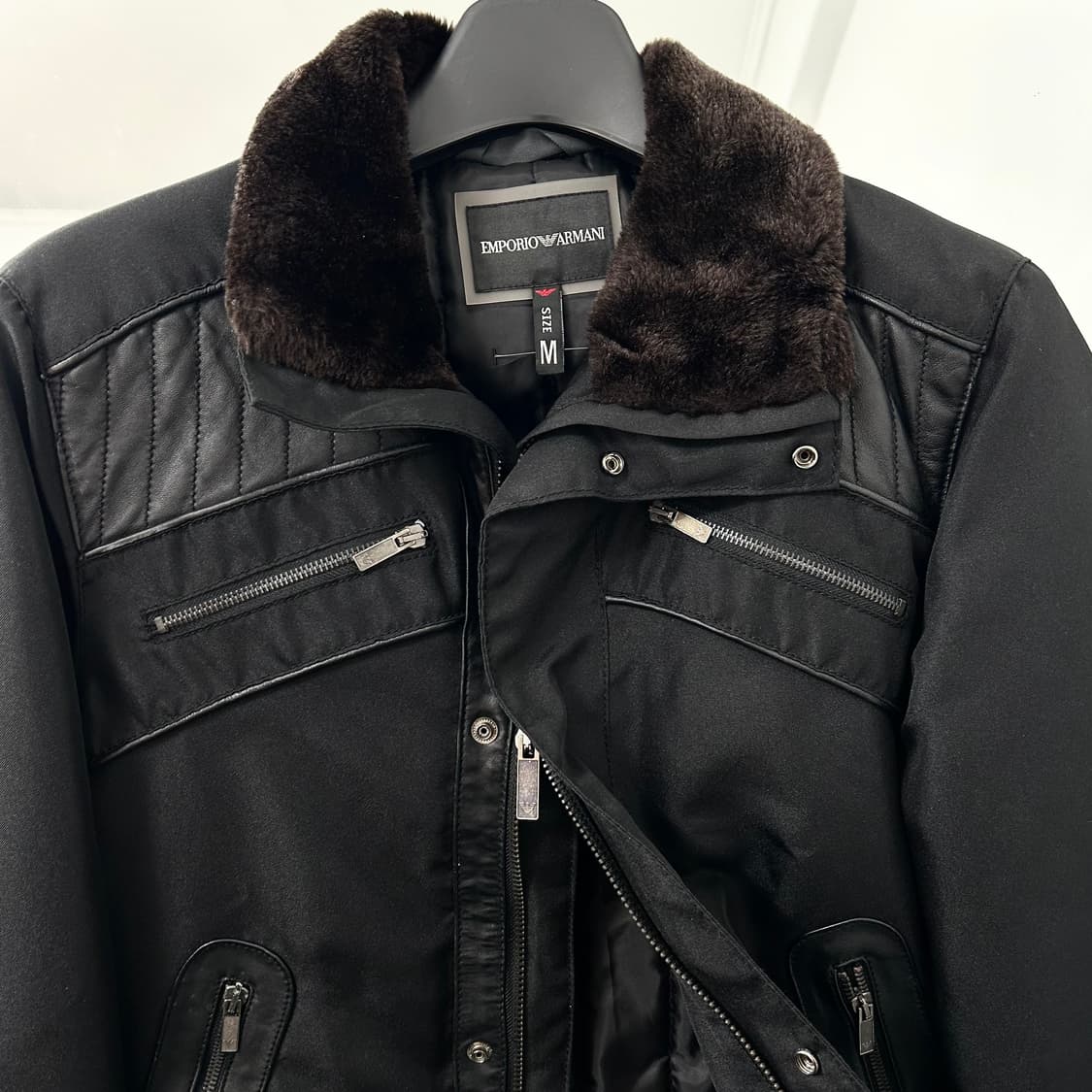 엠포리오 아르마니 바이커 점퍼 자켓 상품이미지6