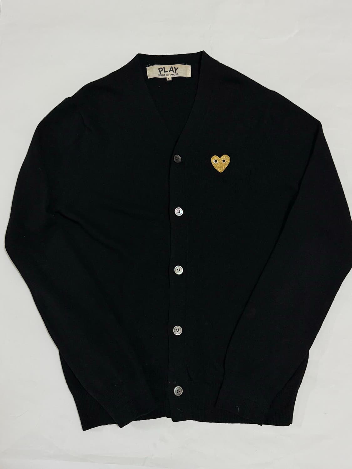 꼼데가르송 골드와펜 가디건 L 상품이미지2