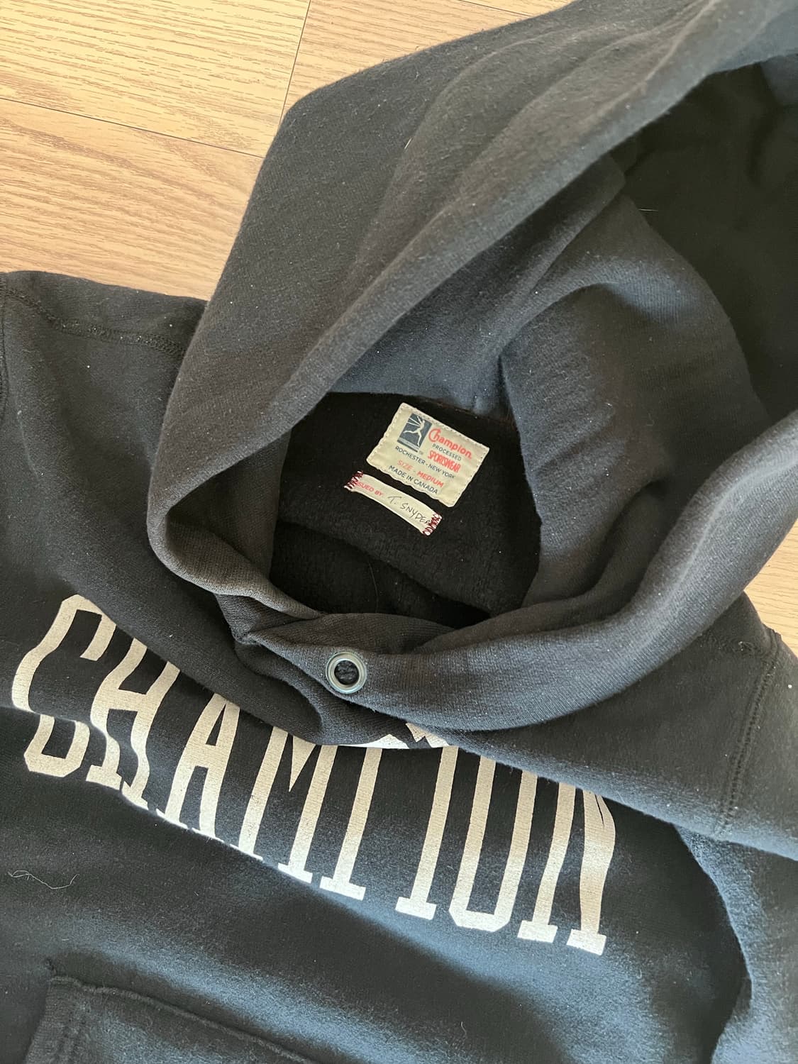 챔피온x토드스나이더 후드티 팝니다 상품이미지3