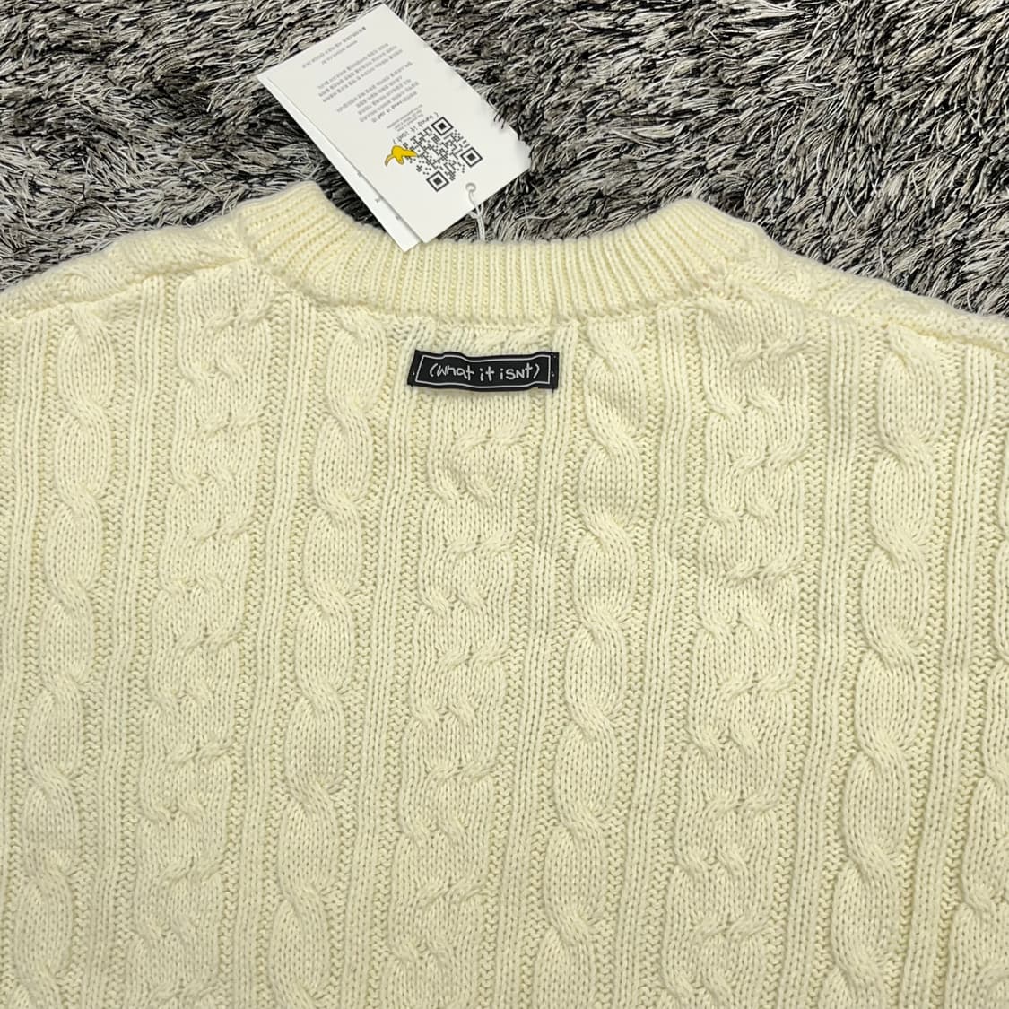 (새)와릿이즌 남성 니트 (XL) 상품이미지5