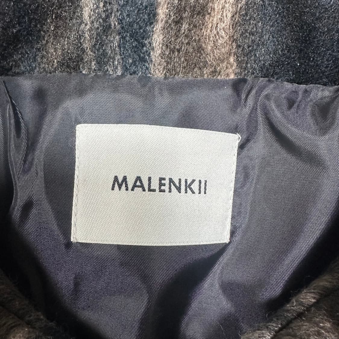 ✨ (바배) MALENKII 펠트 빈티지 집업 자켓 상품이미지3