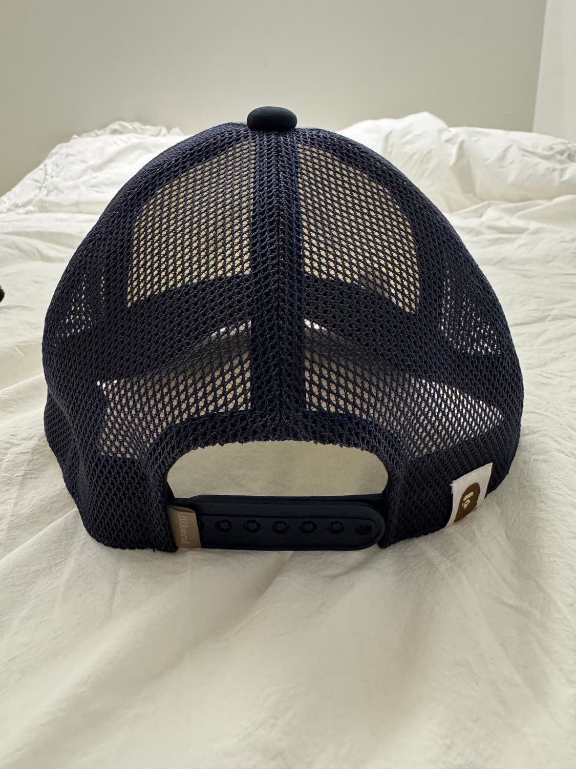 BAPE x JJJJound College Mesh cap 베이프 메쉬캡 상품이미지4