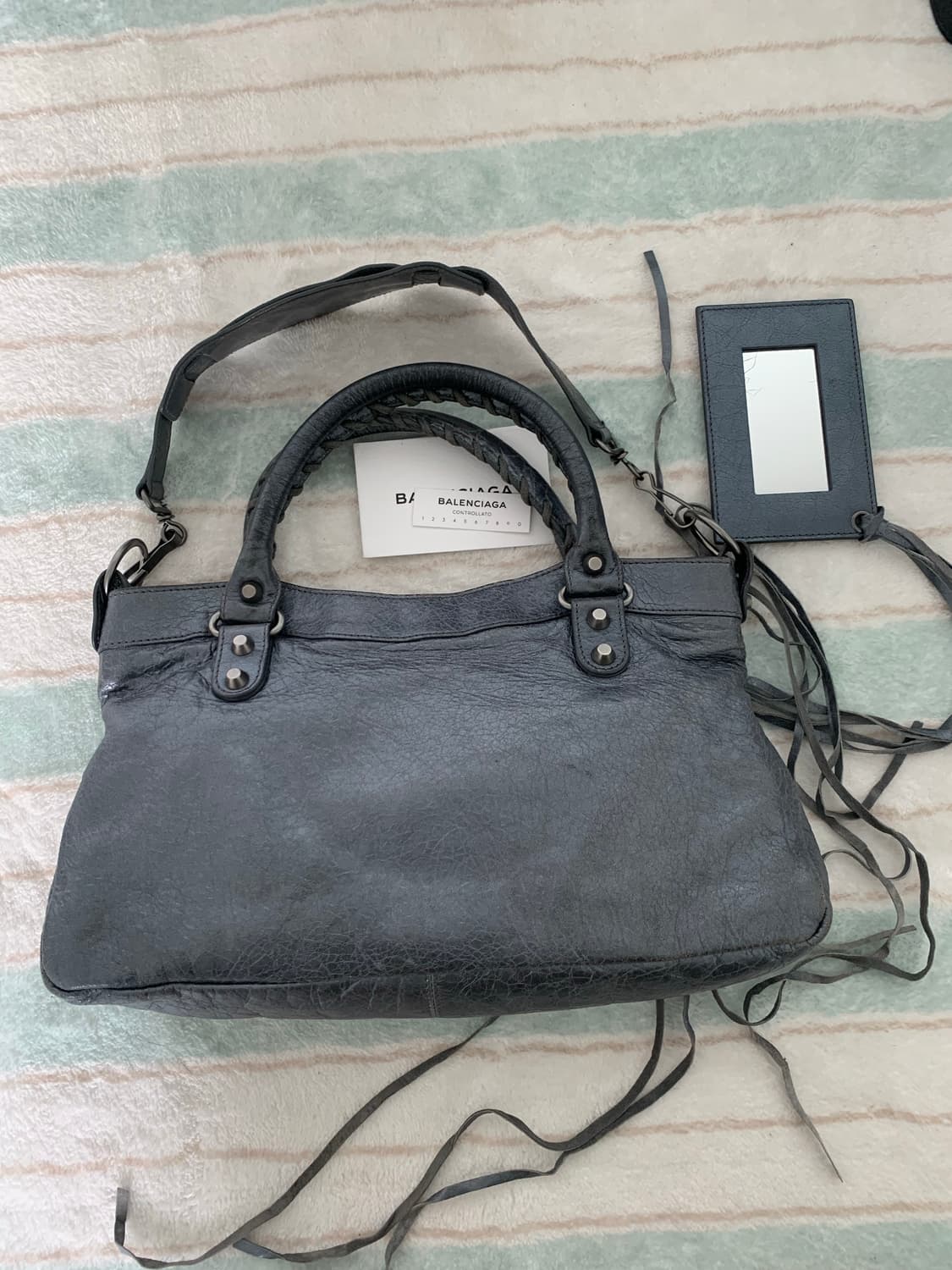 발렌시아가 퍼스트 시티백 모터백 상품이미지9