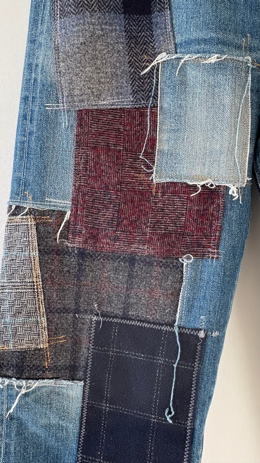 (M) 준야와타나베 리바이스 패치워크 데님 상품이미지7