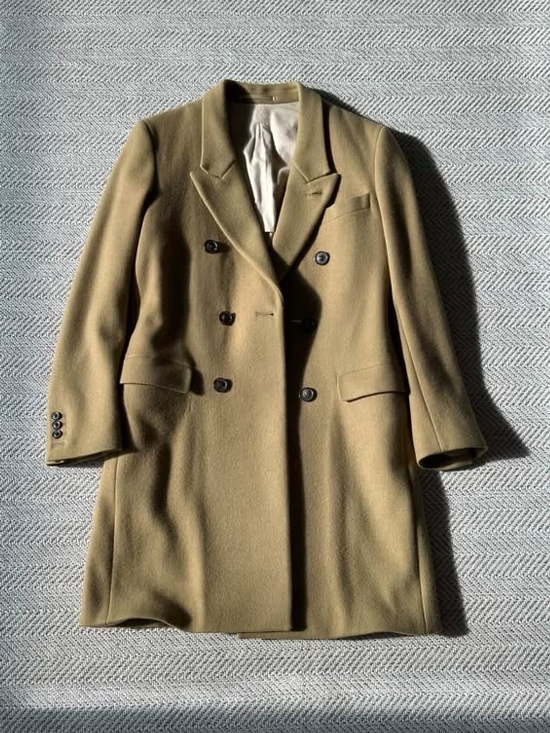 언유즈드 카멜 싱글 코트 3 상품이미지1