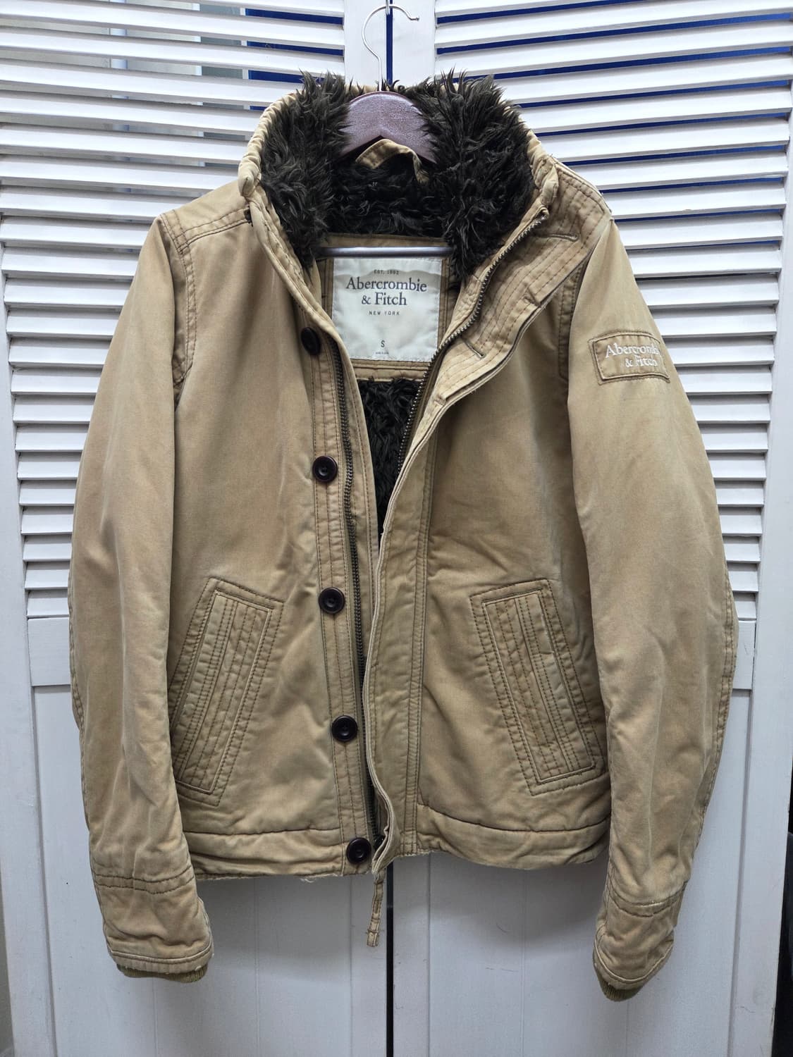 아베크롬비앤피치 퍼 야상 자켓 상품이미지1