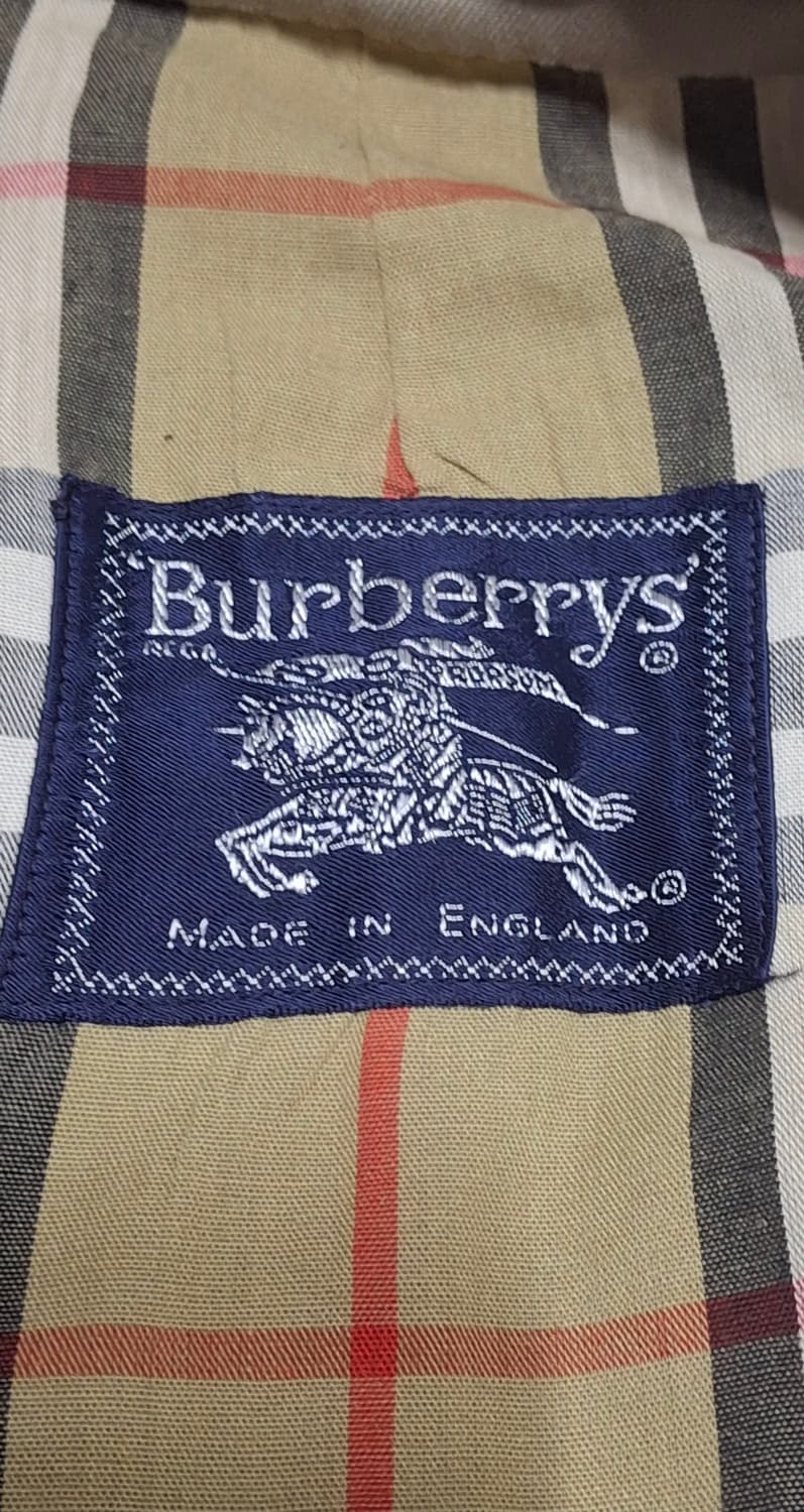 Burberrys 버버리 코트 노바체크 빈티지 트렌치코트 UK 영국 상품이미지4