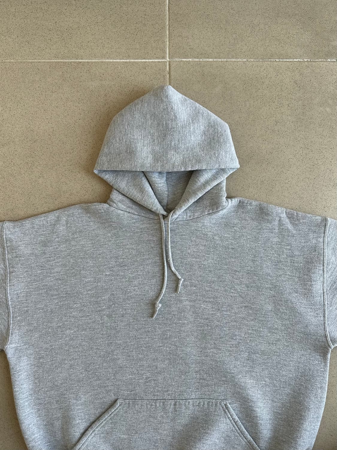 90s 빈티지 러셀 후드 그레이 XL 상품이미지4