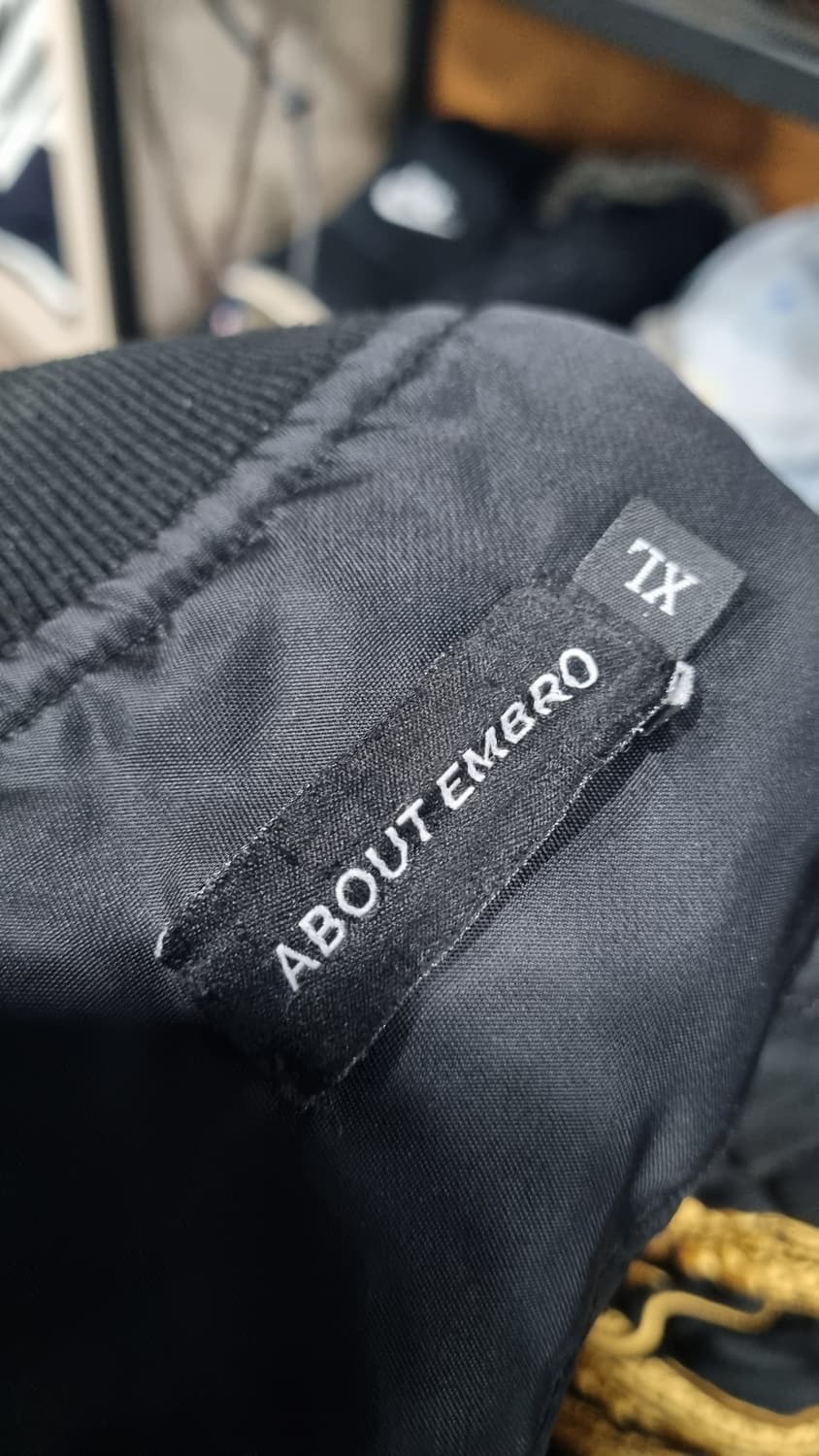 정조왕 용자수 검정항공점퍼 (어바웃엠브로) xL(105~110) 상태좋음 상품이미지5