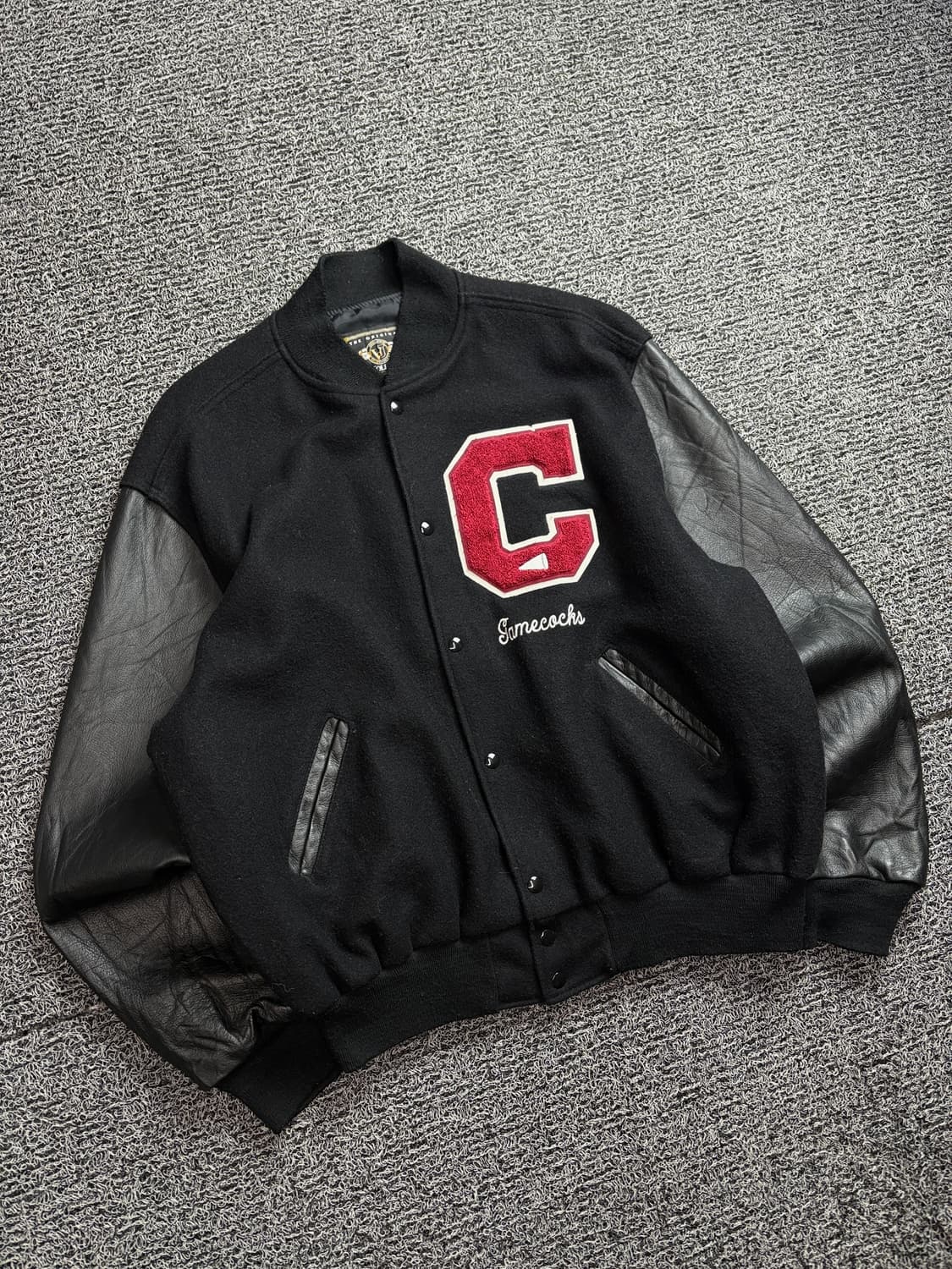 USA 오리지널 할로웨이 울바디 레더 바시티 자켓 2213 상품이미지1