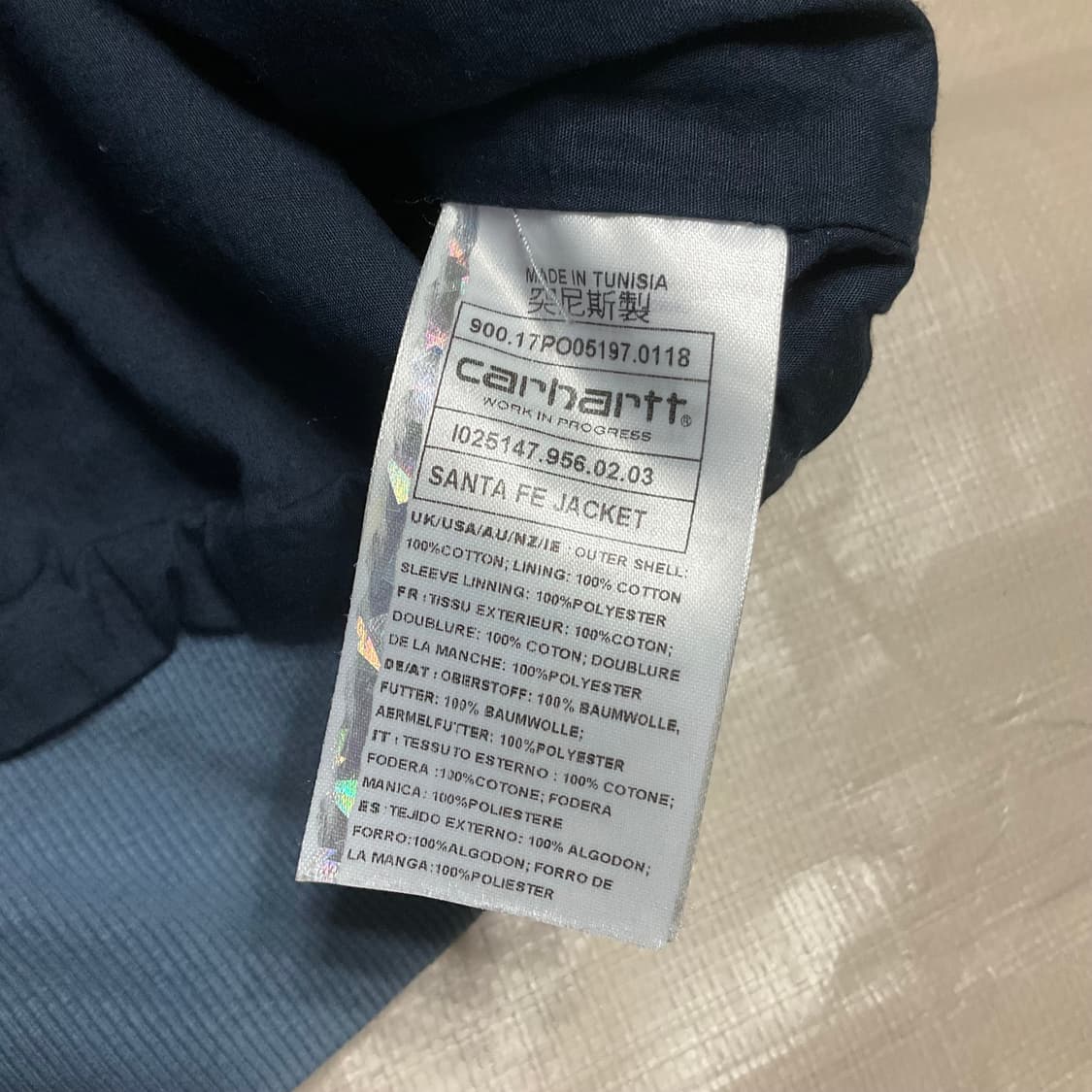 칼하트 WIP 산타페 자켓 L 상품이미지5