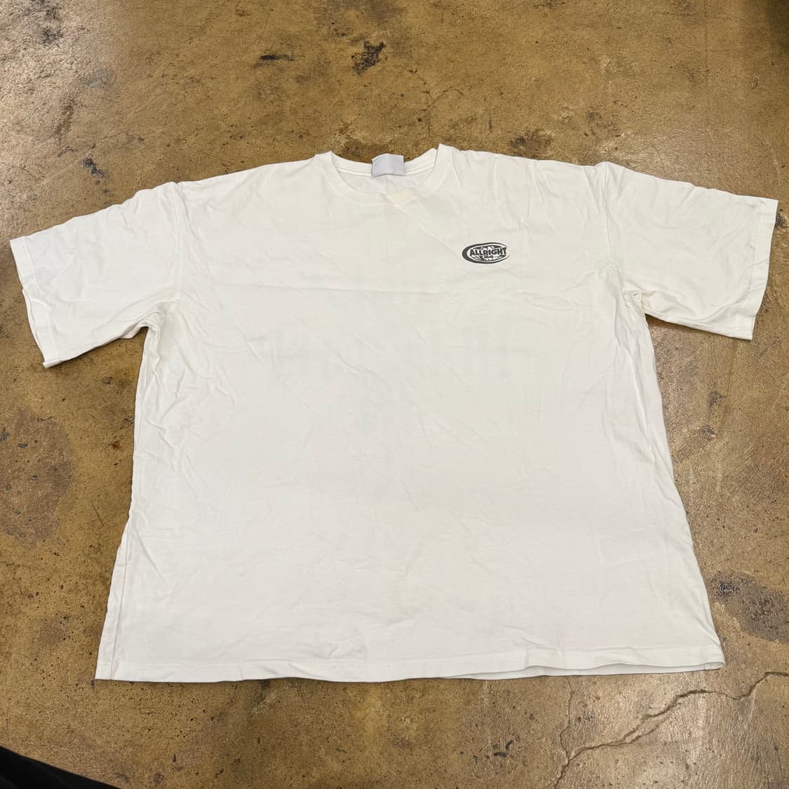 [정품/XL] 올라잇 올인 올아웃 반팔 티셔츠 b16 상품이미지2