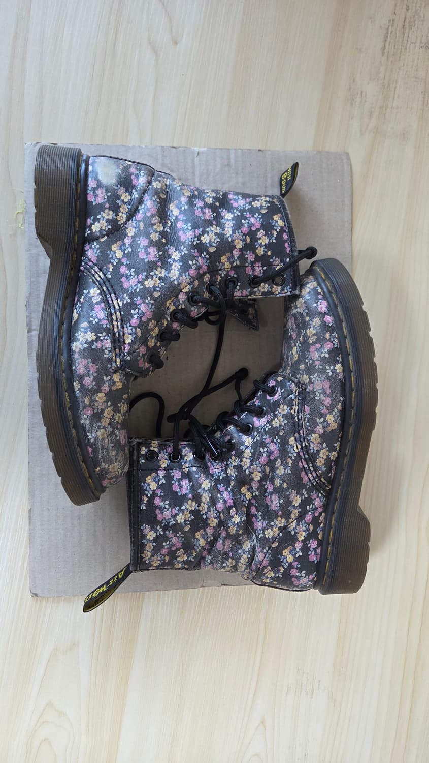 닥터마틴 1460 플로랄, 플로럴 부츠 상품이미지4