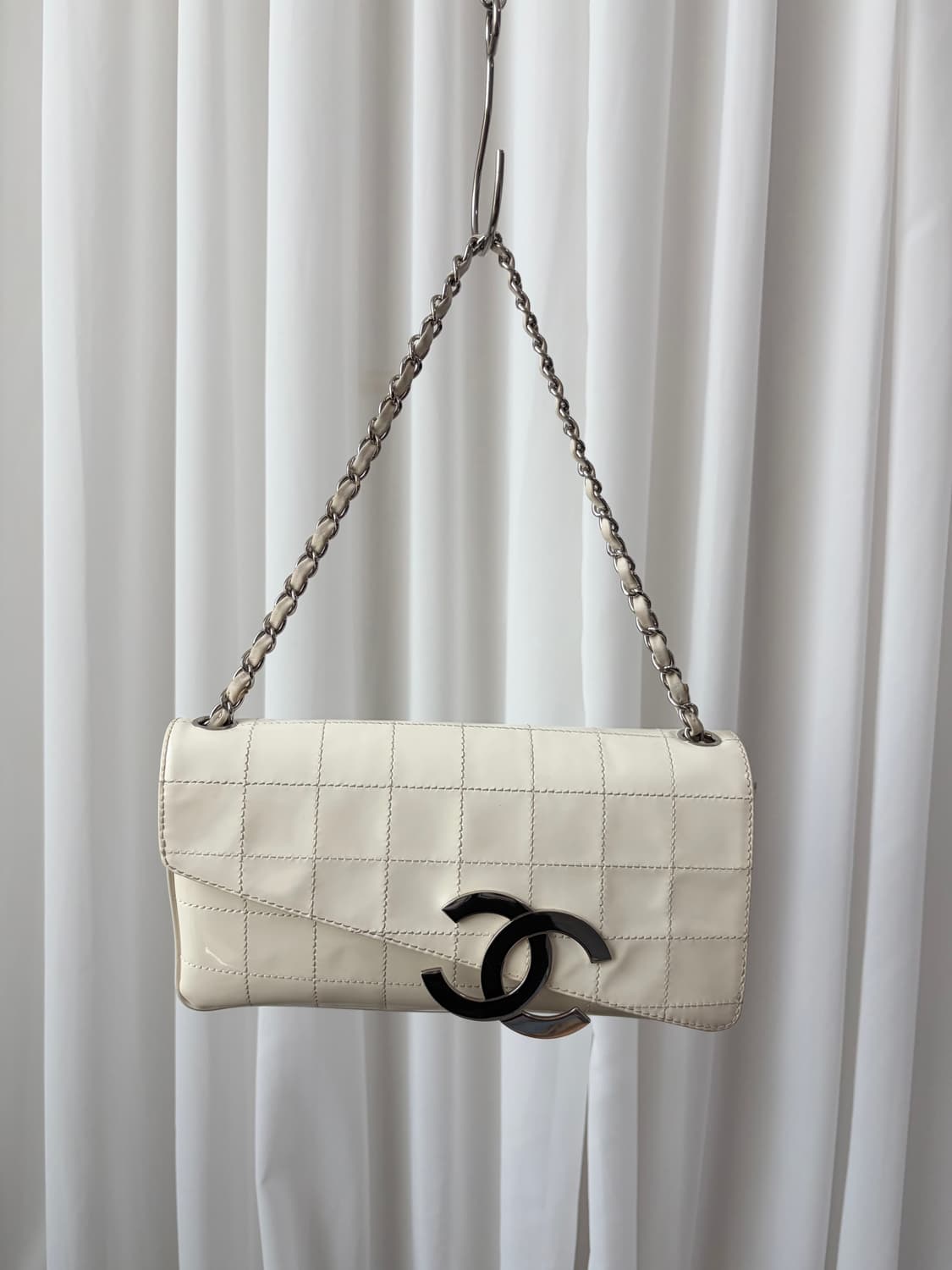 샤넬 다이아고날 CC 이스트웨스트 초콜렛바 플랩백 상품이미지1