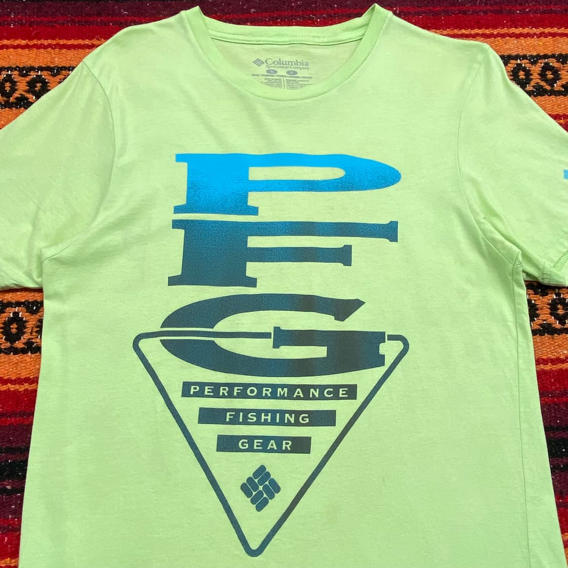 미국빈티지 컬럼비아 PFG 반팔티 상품이미지2