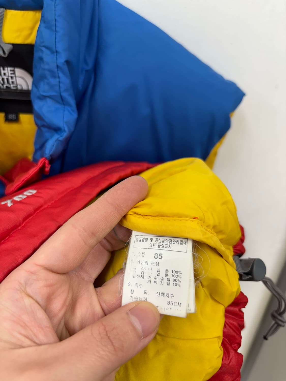 노스페이스 눕시 다운패딩 조끼 상품이미지5