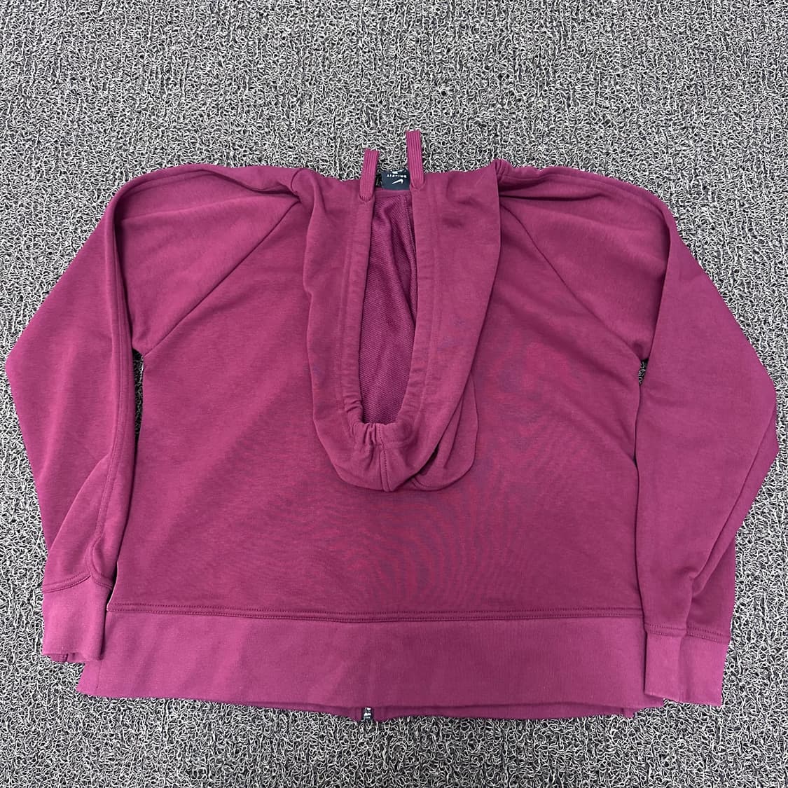 NIKE 나이키 버건디 여성 후드집업 S 상품이미지5