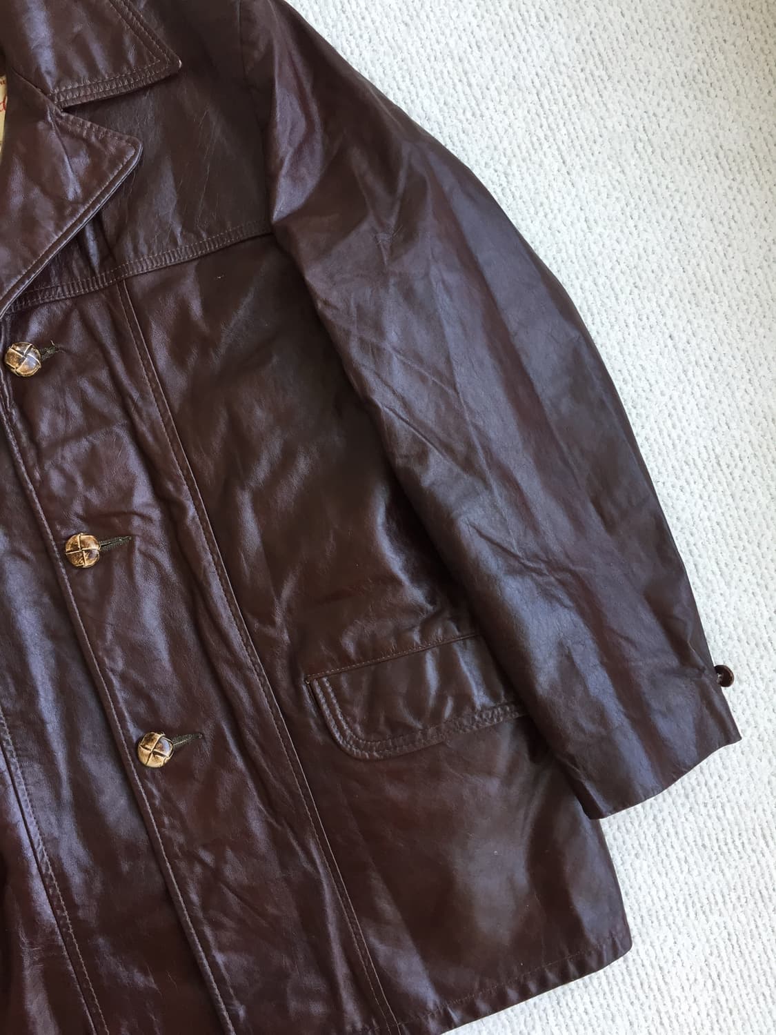 70‘s Exeelled 엑셀드 브라운 카코트 상품이미지3