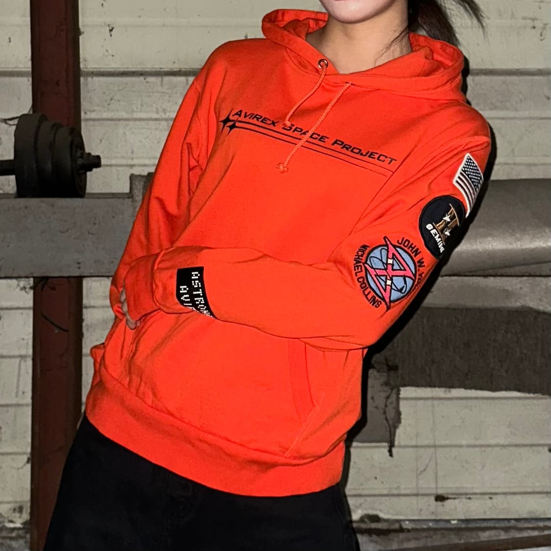 Avirex space project patch hoodie  상품이미지2
