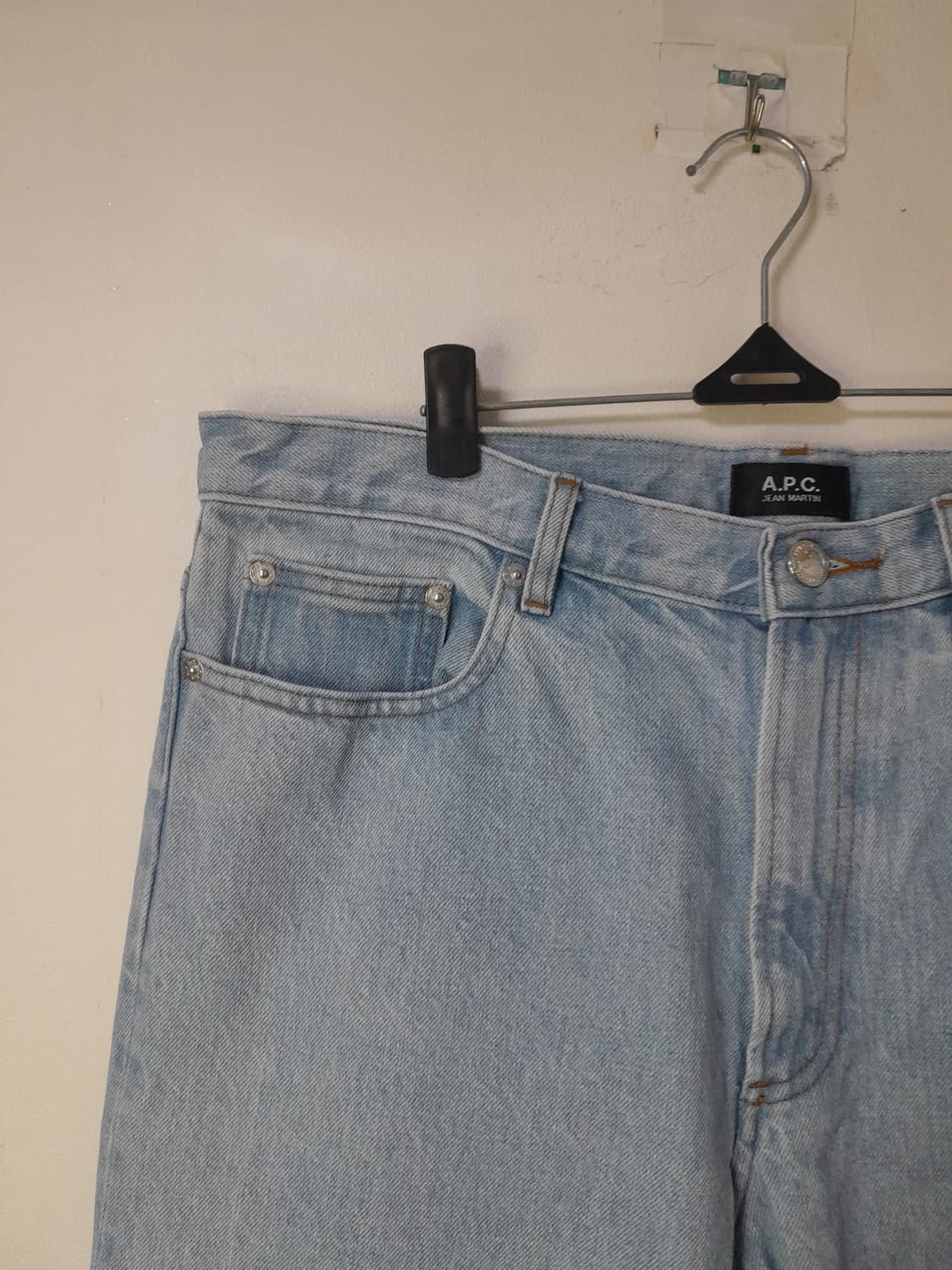 22SS A.P.C. 마틴진 연청 데님팬츠 33"~34" 상품이미지3