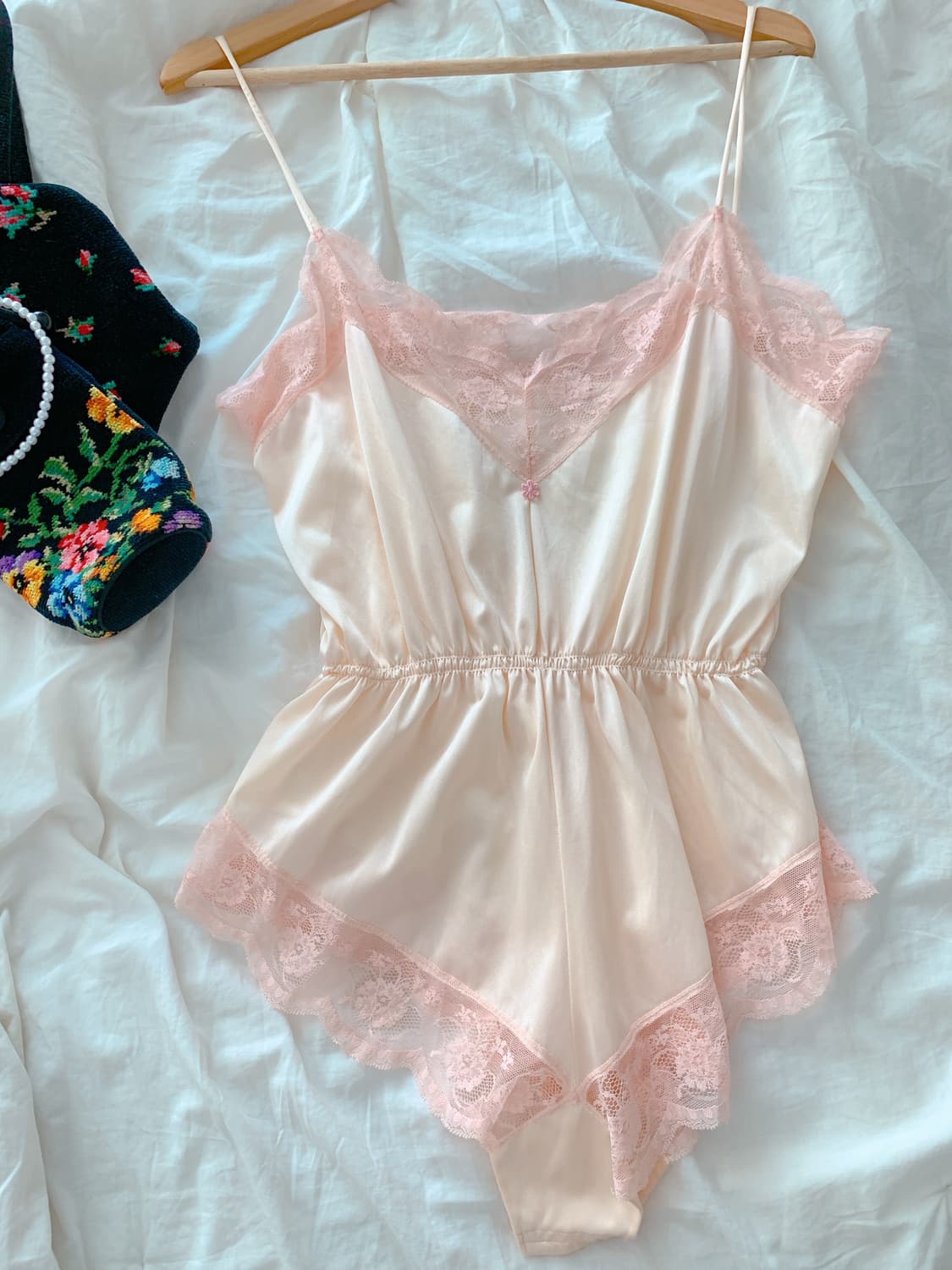 빈티지 란제리 바디수트 상품이미지2