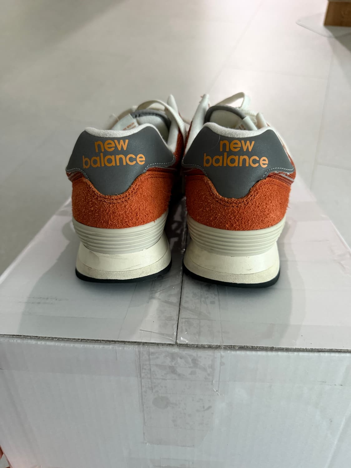 [275] 뉴발란스 574 헤리티지 오렌지 버스트 상품이미지4