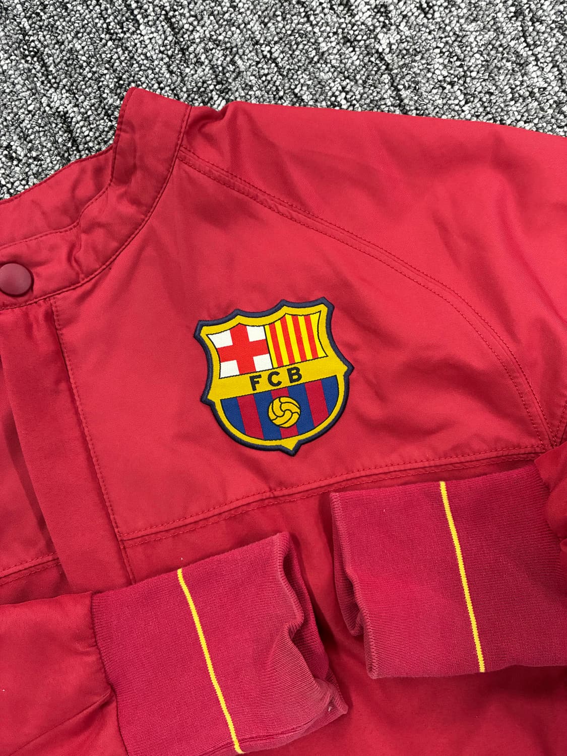 나이키 08-09 바르셀로나 웜업 바람막이 자켓 S 상품이미지7