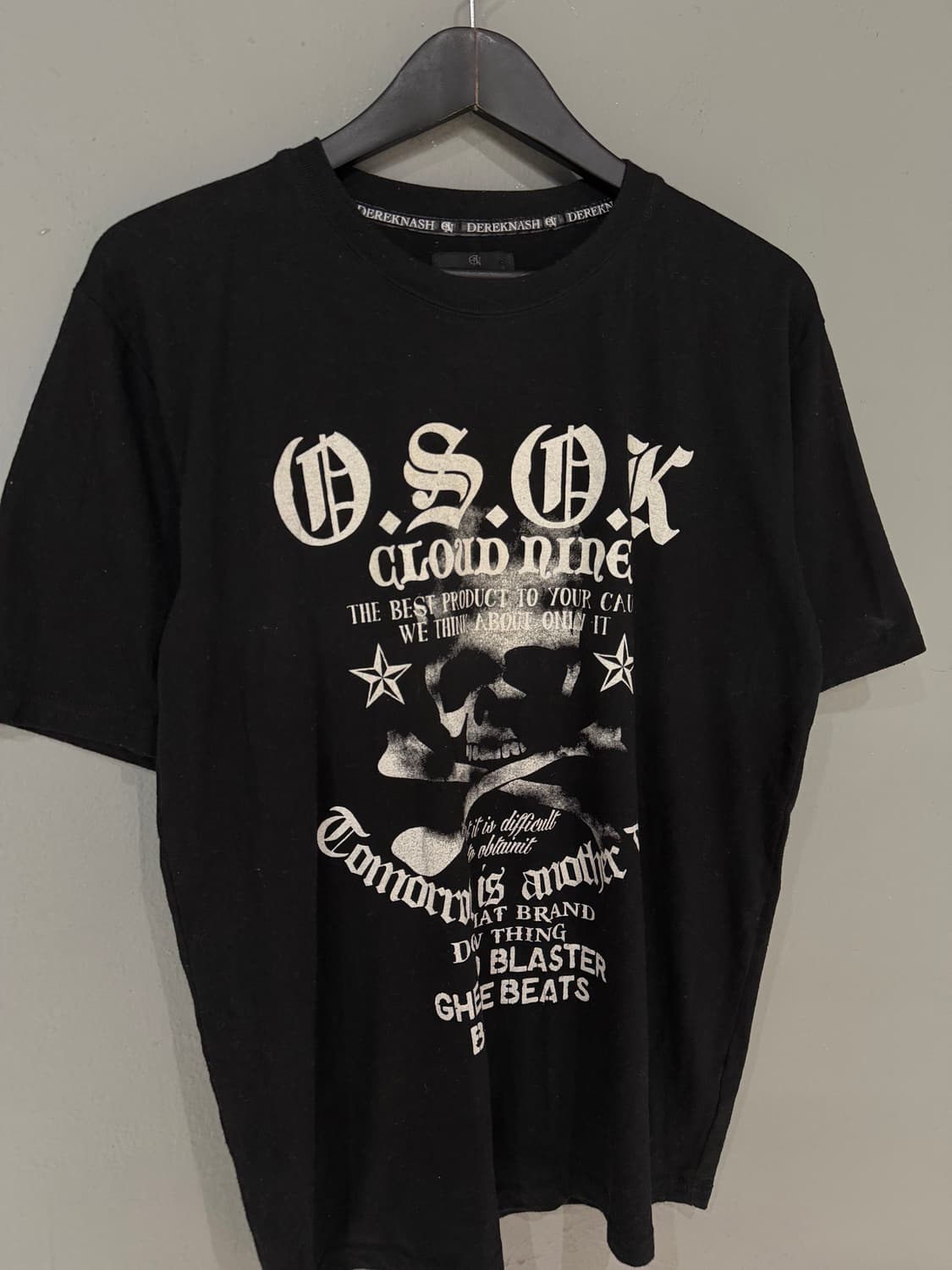 Skull printing detail oversized top 상품이미지7