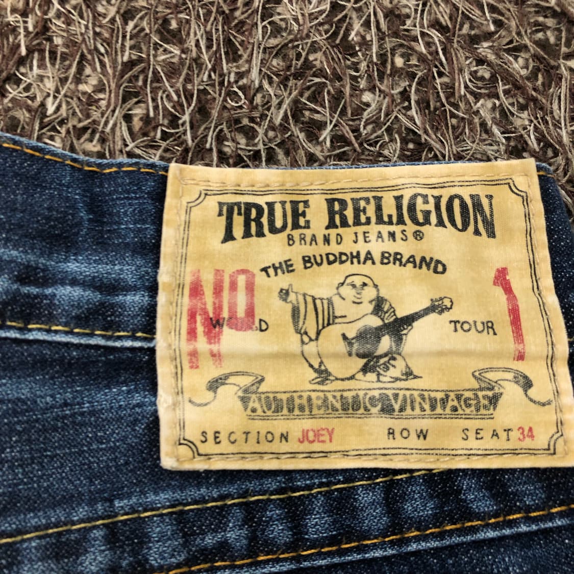 트루릴리전 조이 부츠컷 워싱 데님 팬츠 상품이미지5