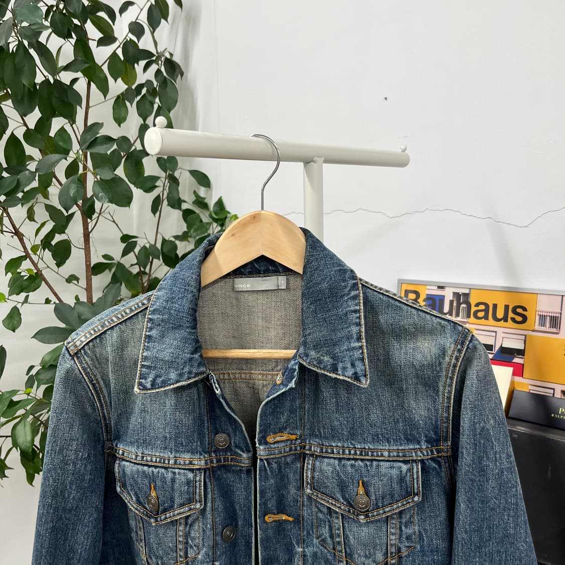 빈스 우먼 데님 자켓 XS 상품이미지2