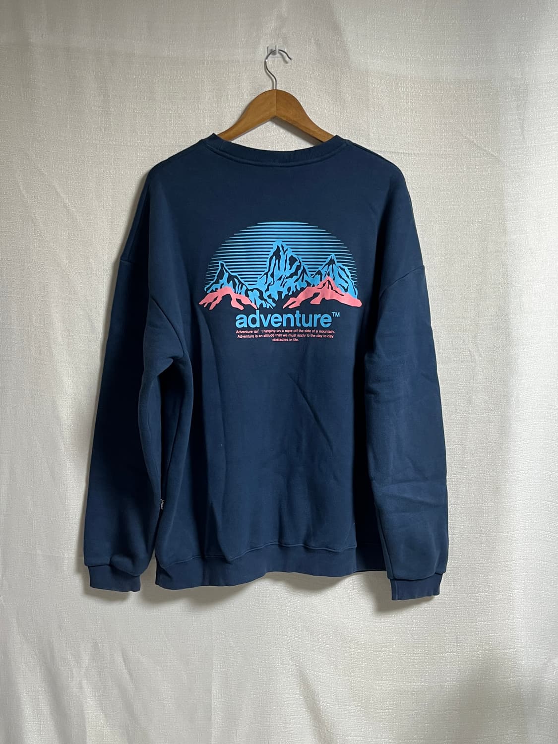 플루크 오버핏 맨투맨 티셔츠 2XL 상품이미지6