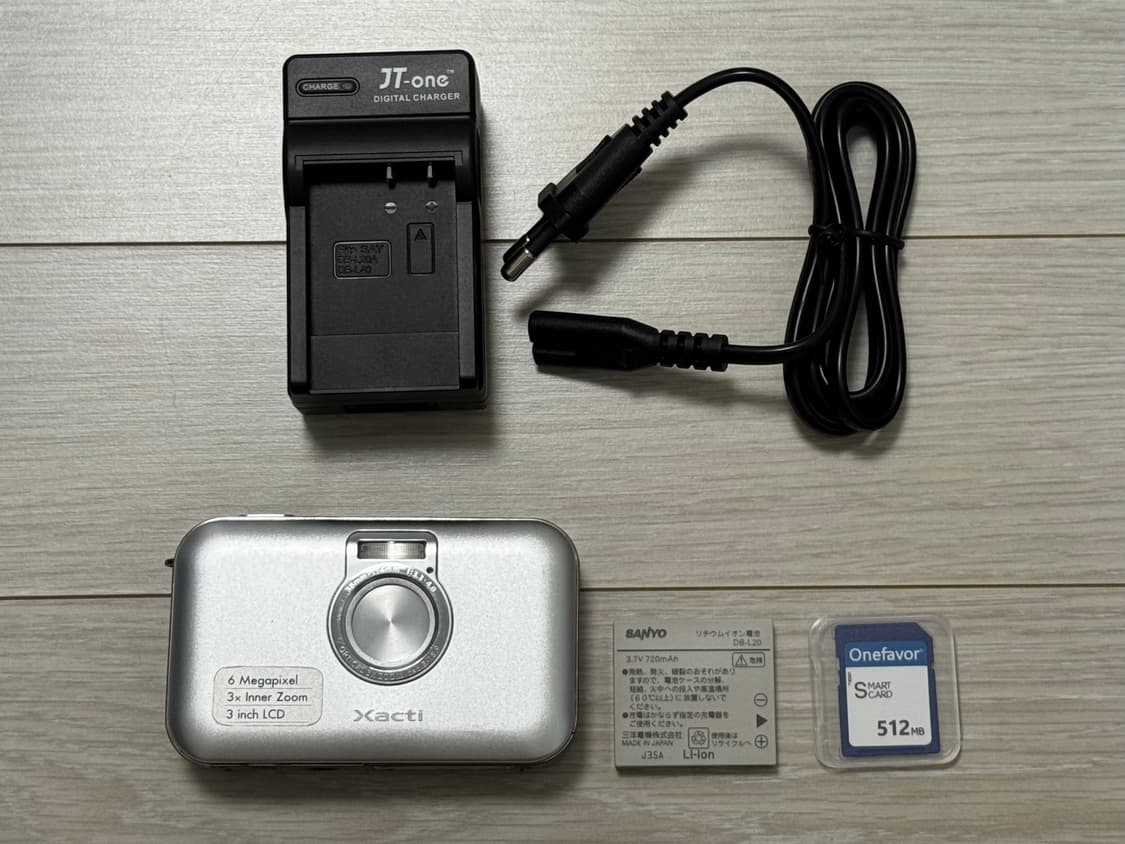 산요작티 e6 Sanyo Xacti e6 빈티지카메라 상품이미지8