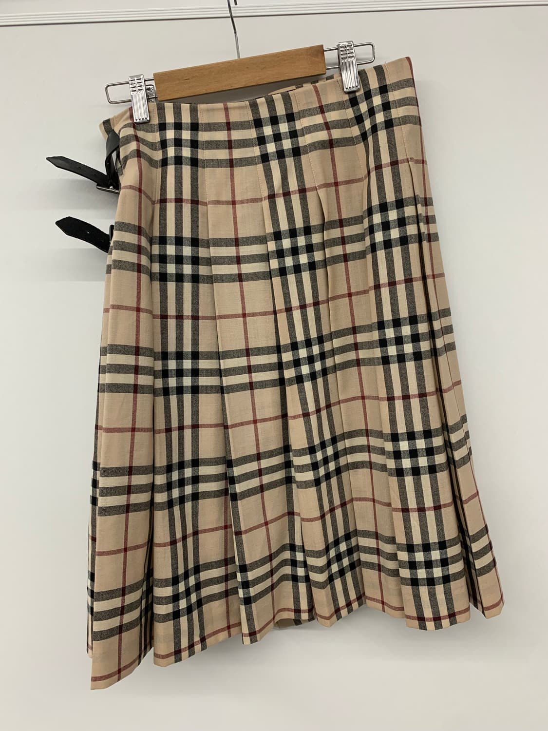 버버리 노바체크 랩스커트 상품이미지6