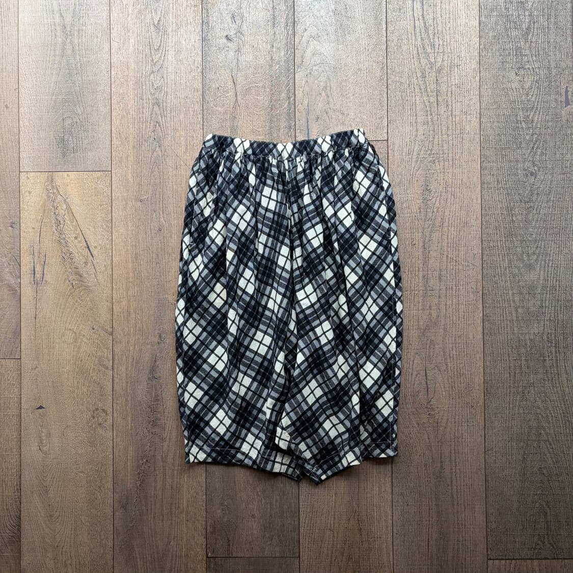 Check Fulling Wool Saruel Pants 상품이미지1
