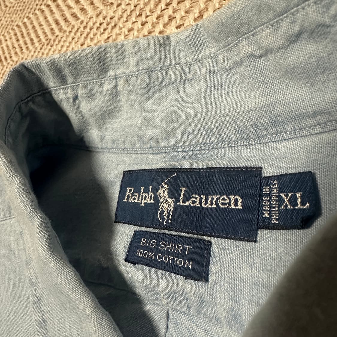 POLO RALPH LAUREN big shirt denim 상품이미지4