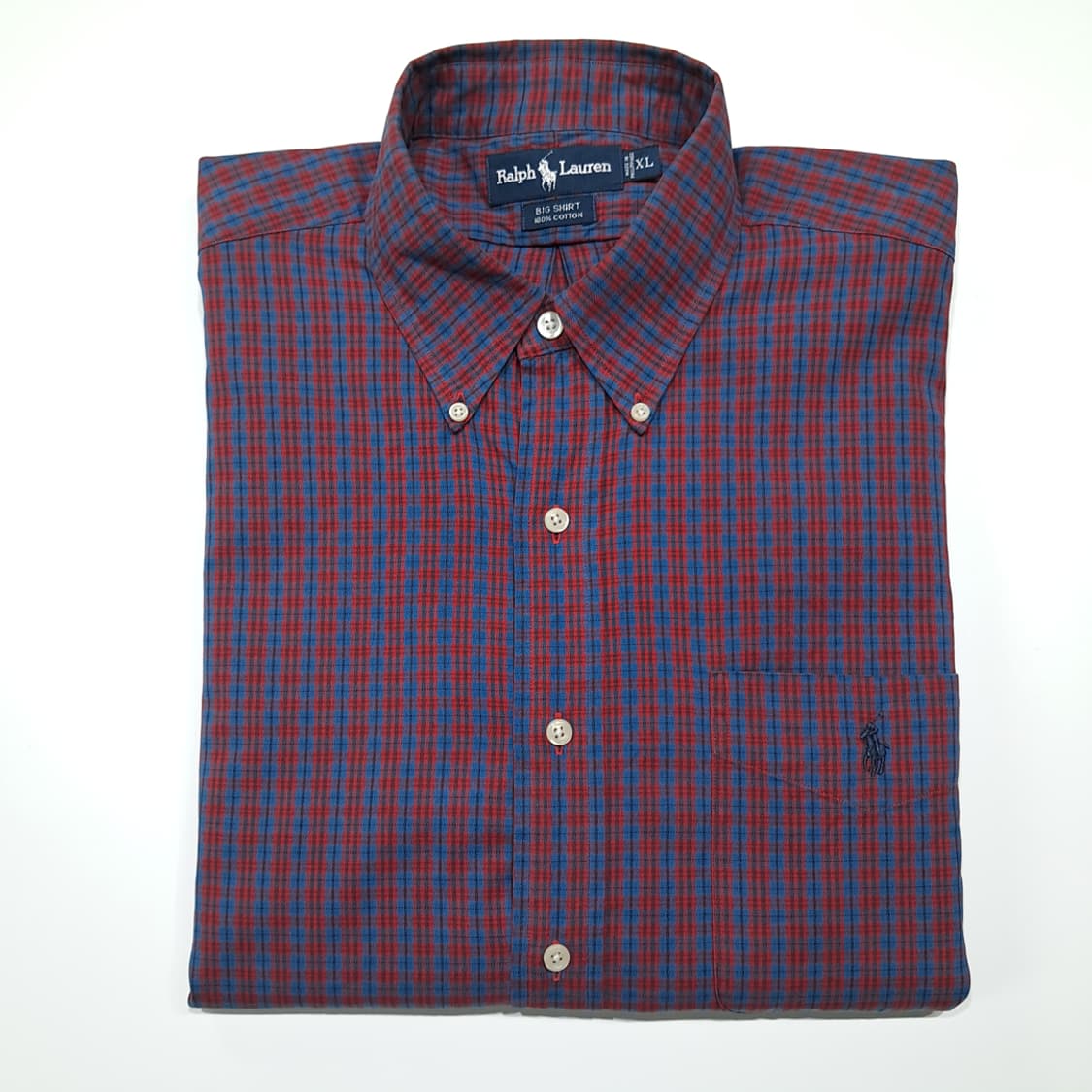 CL967 XL 폴로 90s 빅셔츠 클래식 체크 셔츠 남방 상품이미지7