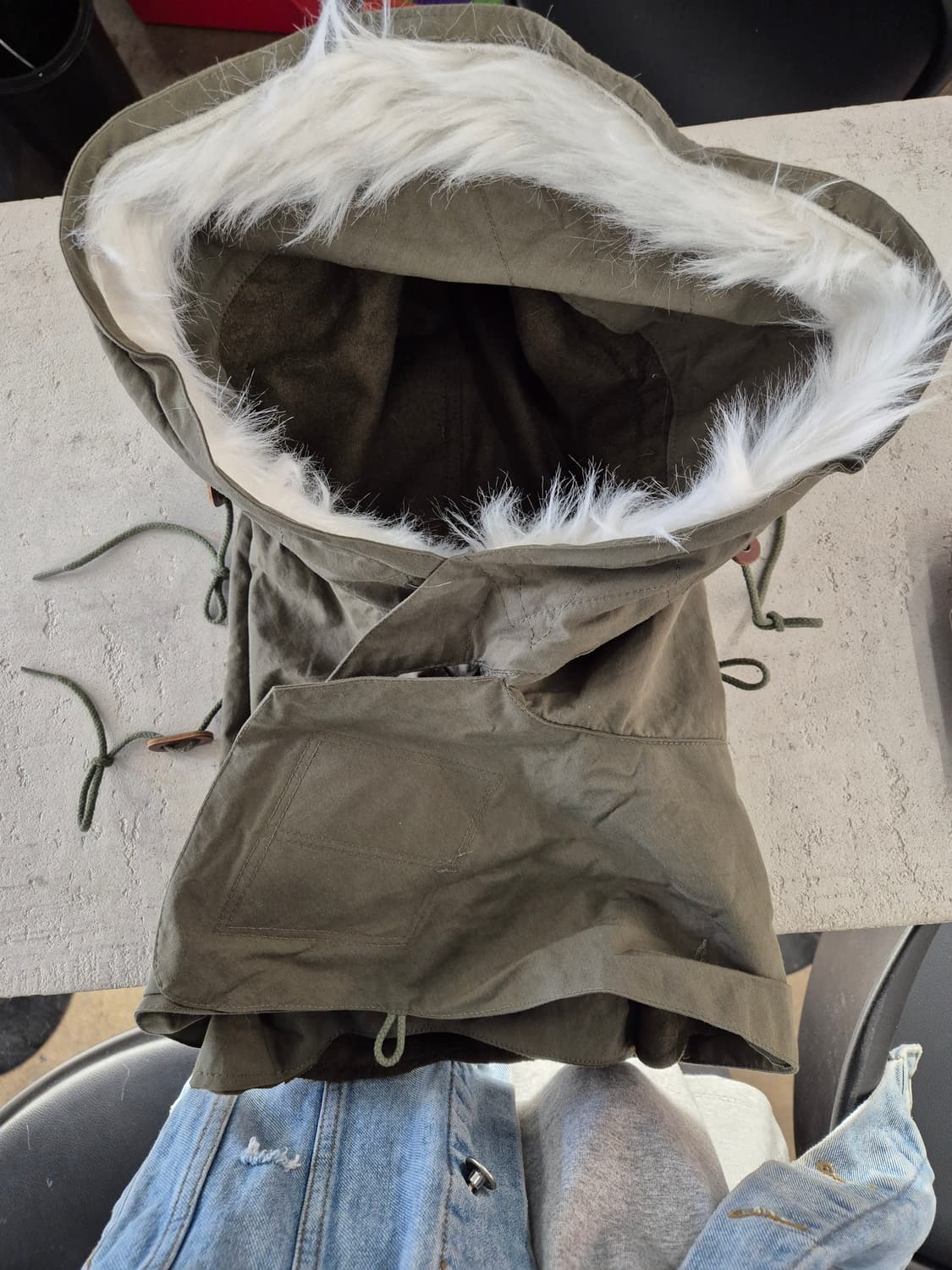 밀리터리 후드 퍼 넥 파카 OG-107 상품이미지2