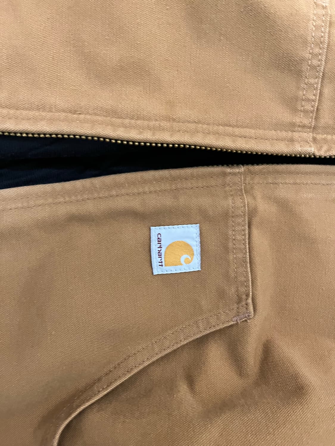 칼하트 덕 액티브 자켓 J140-BRN M 브라운 상품이미지4